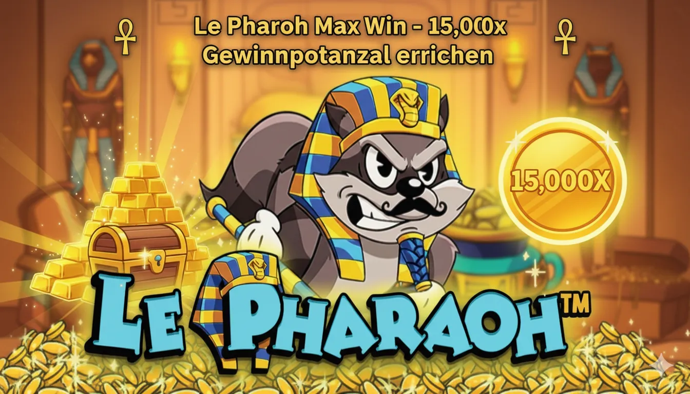 Le Pharaoh Max Win – 15.000x Gewinnpotenzial erreichen